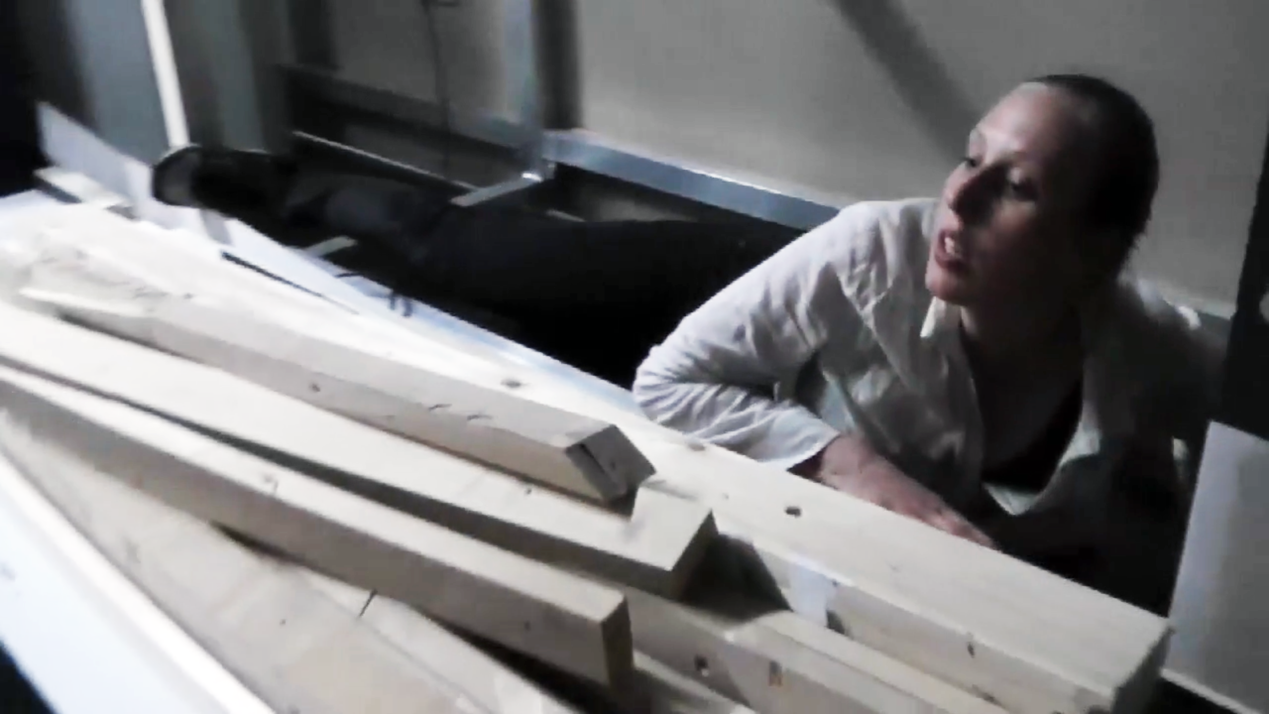 two women in the storage of a museum